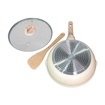 QONCEPT HOMEWARE Master Cook Non Stick Deep Frying Pan 28cm with Cover