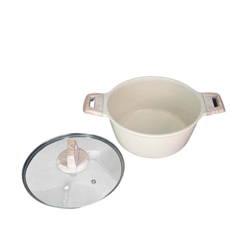 QONCEPT HOMEWARE Master Cook Non Stick Casserole Stock Pot 24cm with Cover