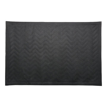 QONCEPT HOMEWARE Heavy Duty Door Mat - Gray Chevron