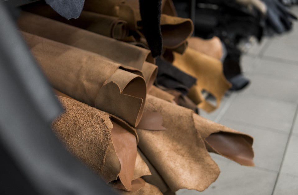 different types of leather