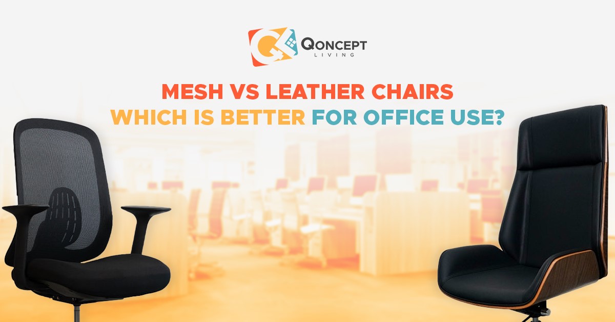 Mesh Chair Vs Leather Chair for Office Use