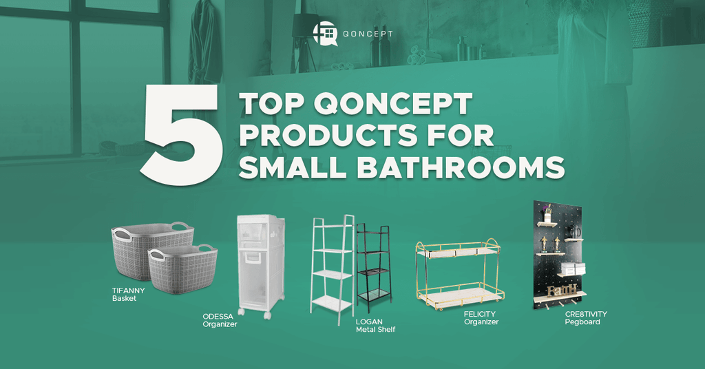 Top 5 Qoncept Products for Small Bathrooms