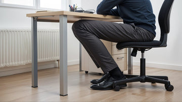 office chair that is too small for tall users