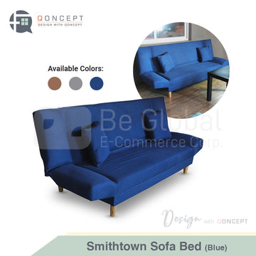 Qoncept Furniture Smithtown Sofa Bed with Armrest and Pillow 190cm