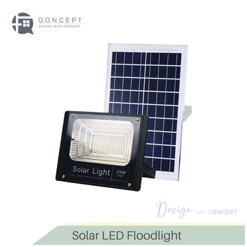 QONCEPT HOMEWARE Solar Light / Solar LED Floodlight with Sensor