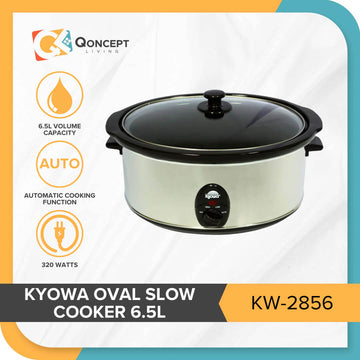 KYOWA by Qoncept Oval Slow Cooker