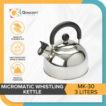 MICROMATIC by Qoncept Whistling Kettle