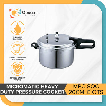 MICROMATIC by Qoncept Heavy Duty Pressure Cooker