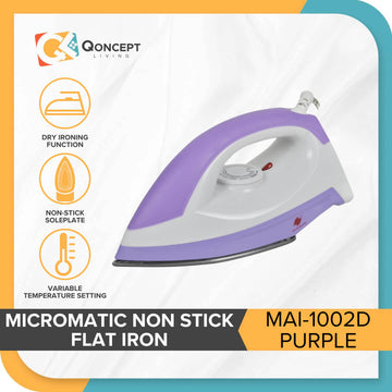 MICROMATIC by Qoncept Flat Iron MAI-1002D