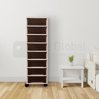 Qoncept Living Oracle Space Saving Easy Drawer Organizer Trolley 2