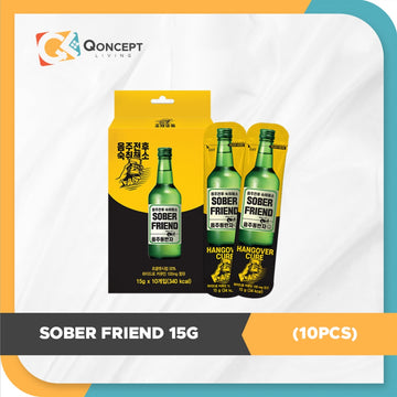 Sober Friend Hangover Cure Drink by Qoncept PH 15g - 10pcs per box