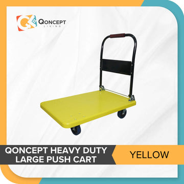 Qoncept Heavy Duty Push Cart 300kg Large Capacity