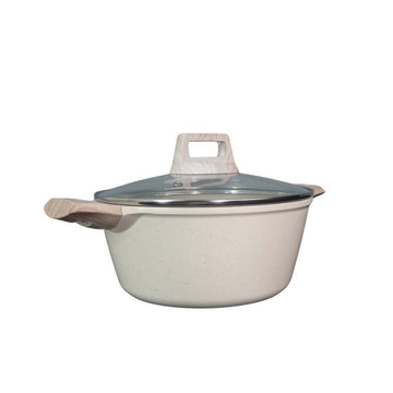 QONCEPT HOMEWARE Master Cook Non Stick Casserole Stock Pot 24cm with Cover