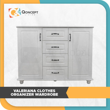 Qoncept Furniture Valeriana Clothes Organizer Wardrobe Cabinet