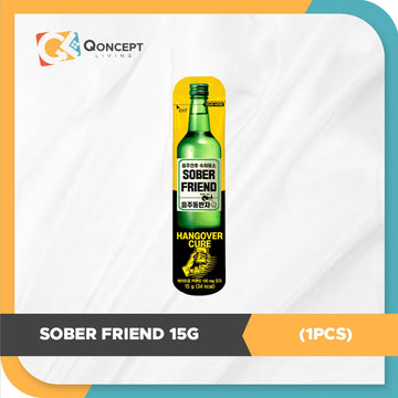 Sober Friend Hangover Cure Drink by Qoncept PH 15g - 1pc only